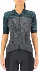 Cykeltrøje UYN Coolboost OW Biking Lady Short Sleeve Star Grey/Curacao