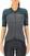 Kolesarski dres, majica UYN Coolboost OW Biking Lady Shirt Short Sleeve Star Grey/Curacao XS