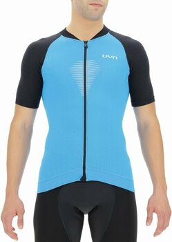 Cyklo-Dres UYN Granfondo OW Biking Man Shirt Short Sleeve Dres Danube Blue/Blackboard XL - 1