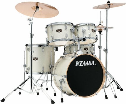 Set akustičnih bubnjeva Tama IE58H6W Imperialstar Vintage White Sparkle Set akustičnih bubnjeva - 1
