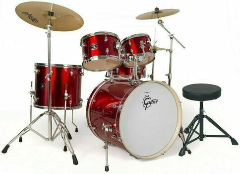 Акустични барабани-комплект Gretsch Drums Energy Studio Red - 1