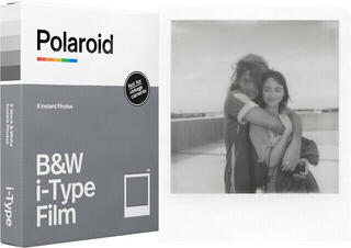 Fotopapier Polaroid i-Type Film Black & White 8 Stck Fotopapier