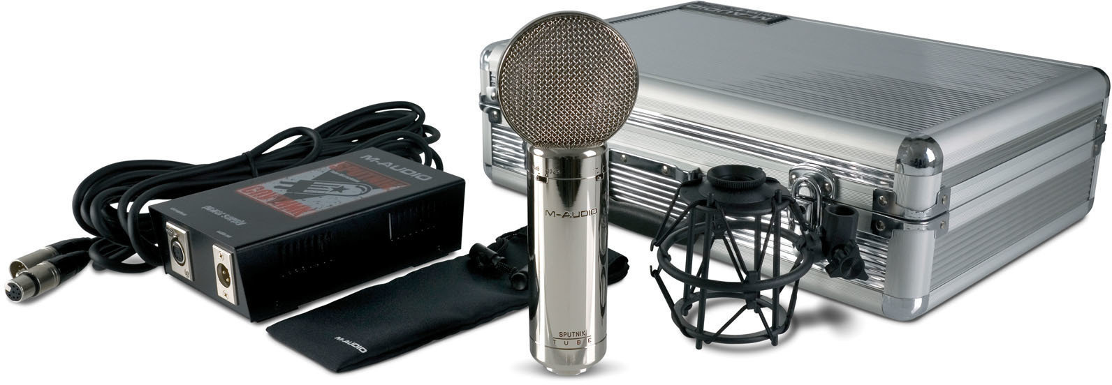 Microphone à condensateur pour studio M-Audio Sputnik