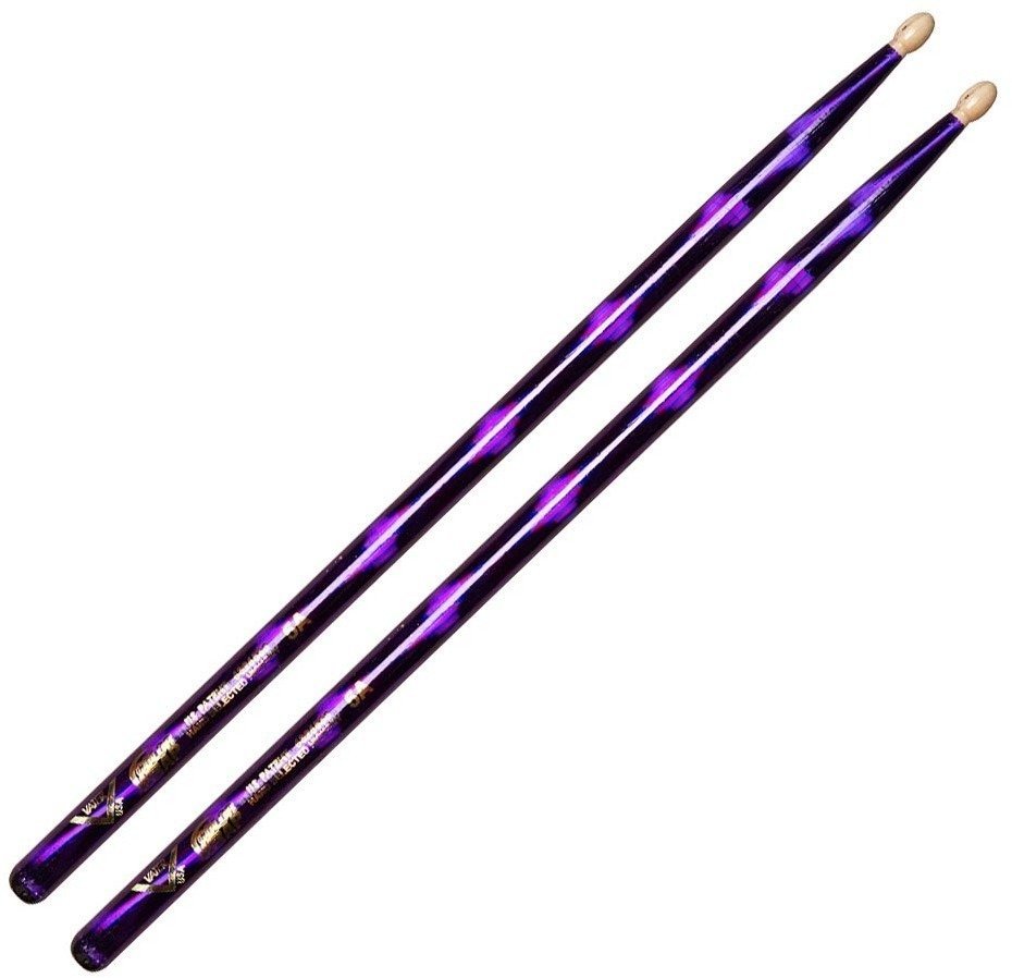 Bubenické paličky Vater VCP5A Color Wrap Los Angeles 5A Purple Optic Bubenické paličky