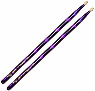 Bubenické paličky Vater VCP5A Color Wrap Los Angeles 5A Purple Optic Bubenické paličky - 1