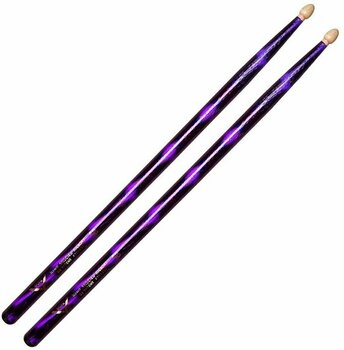 Bubenické paličky Vater VCP5B Color Wrap 5B Purple Optic Bubenické paličky - 1