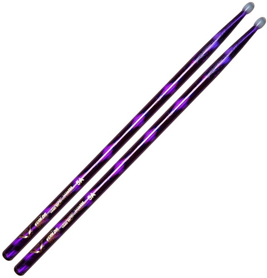 Bacchette Batteria Vater VCP5AN Color Wrap Los Angeles 5A Purple Optic Bacchette Batteria