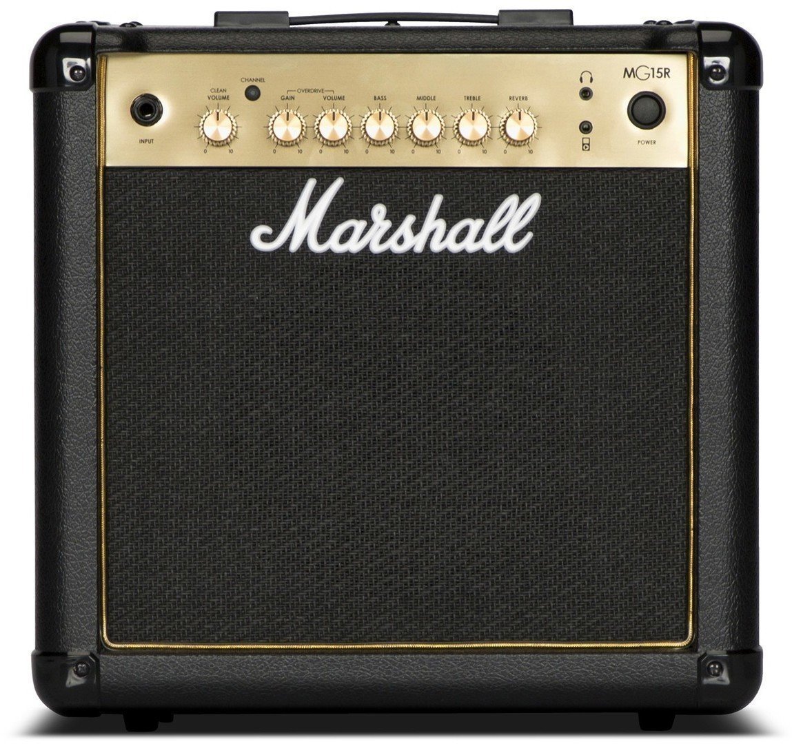 Amplificador combo solid-state Marshall MG15GR