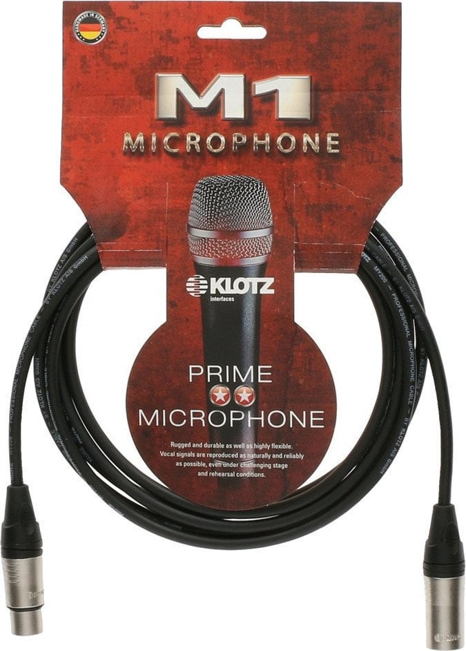 Microphone Cable Klotz M1K1FM0500 5 m