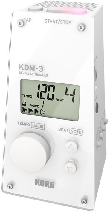 Métronome numérique Korg KDM-3-WH Métronome numérique
