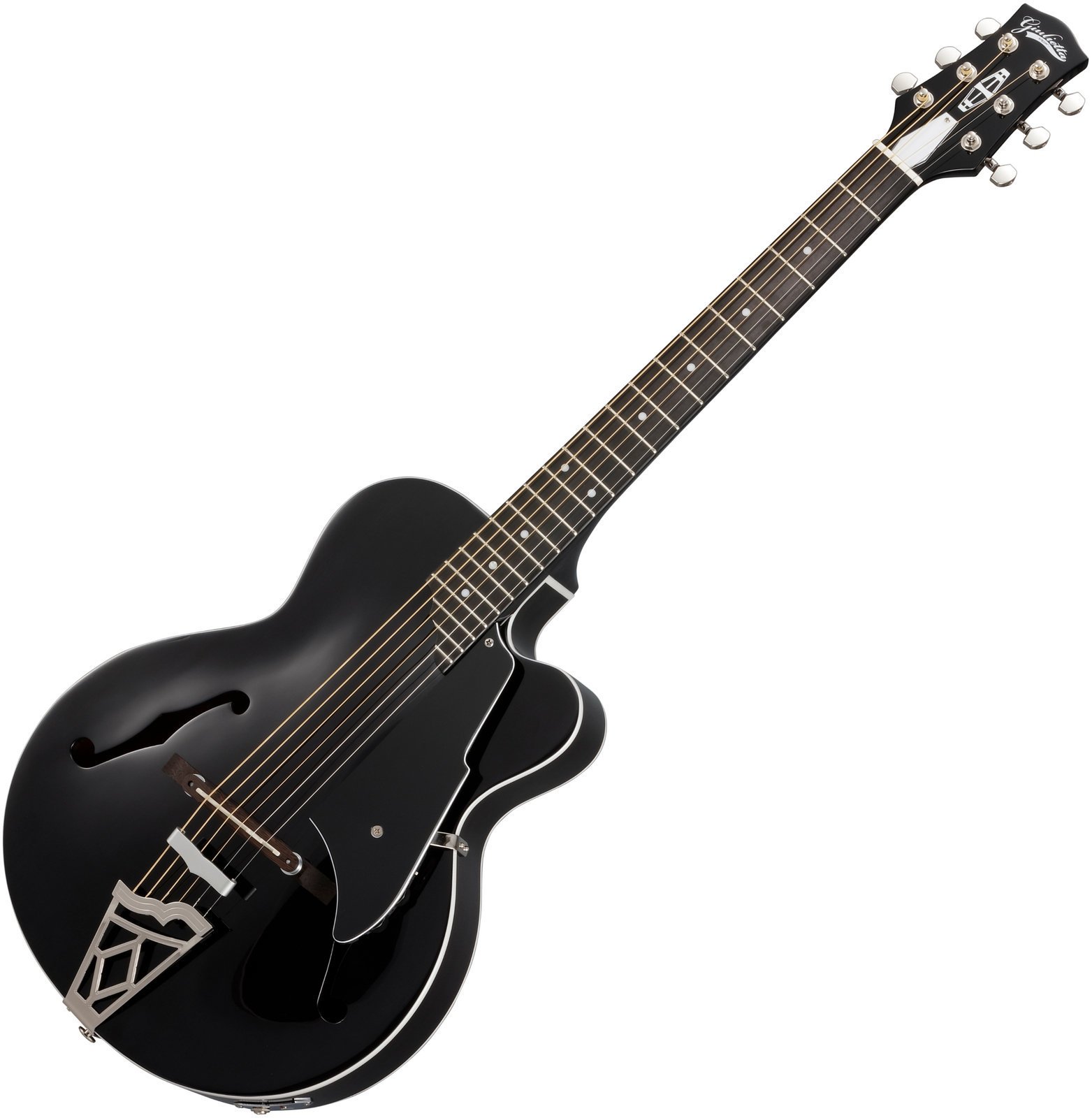 Guitarra semi-acústica Vox VGA-3PS Preto