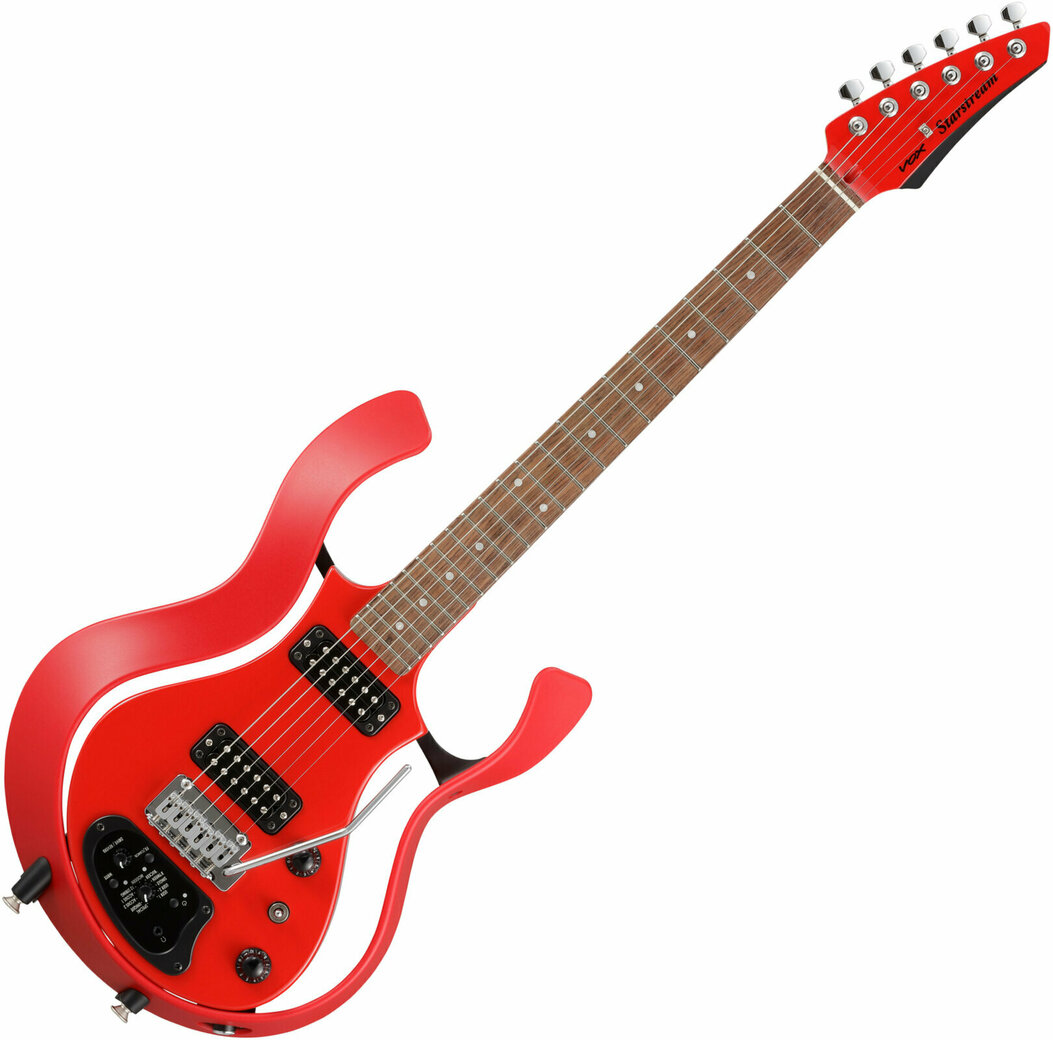 Gitarre Starstream Rot DISC Vox Starstream Type Plus Mahogany, Black