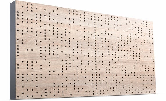 Absorbent wood panel Mega Acoustic FiberPro 120 Binary Diffuser Natural - 1