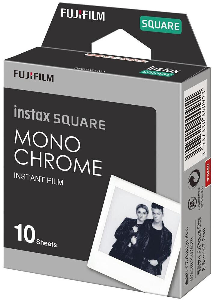 Φωτογραφικό Χαρτί Fujifilm Instax Sqare Monochrome Φωτογραφικό Χαρτί