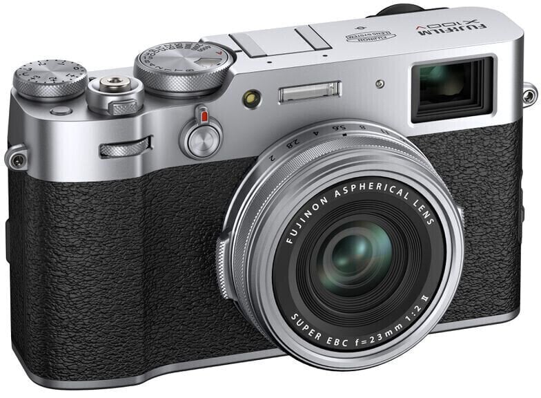 Compacte camera Fujifilm X100V Zilver