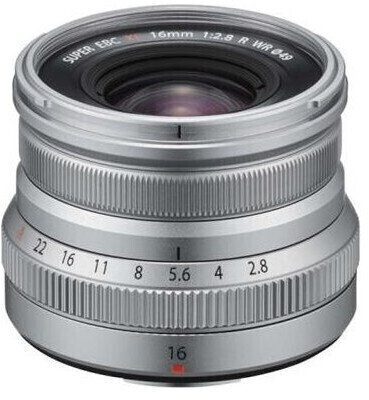Objektív pre foto a video
 Fujifilm XF16mm F2,8R WR