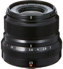 Foto- ja videoseadmete objektiiv Fujifilm XF23mm F2 R WR Black