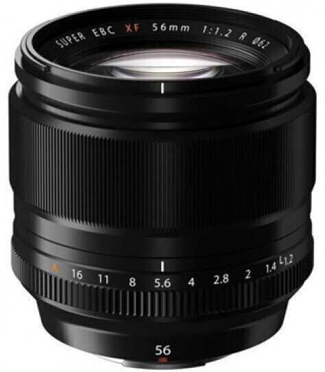 Lens for photo and video
 Fujifilm XF56mm F1,2 R