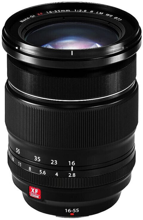 Lens for photo and video
 Fujifilm XF16-55mm F2.8 R LM WR