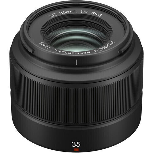 Lens for photo and video
 Fujifilm XC35mm F2