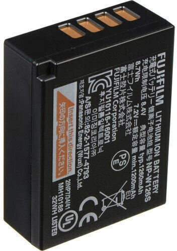 Battery for photo and video Fujifilm NP-W126S 1260 mAh Battery