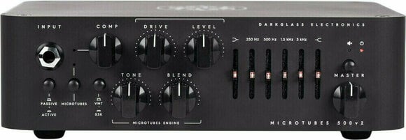 Solid-State Bass Amplifier Darkglass Microtubes 500v2 - 1