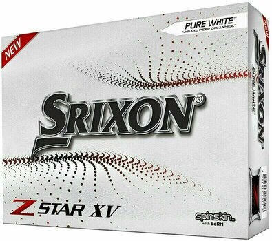 Μπάλες Γκολφ Srixon Z-Star XV 7 Golf Balls White - 1