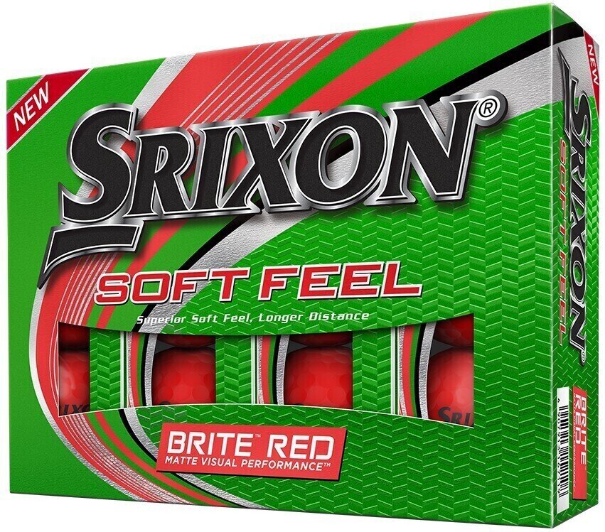 Piłka golfowa Srixon Soft Feel 2020 Golf Balls Red