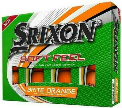 Golf žogice Srixon Soft Feel 2020 Golf Balls Orange - 1