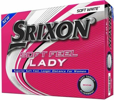 Golfipallid Srixon Soft Feel Lady 2020 Golf Balls White - 1