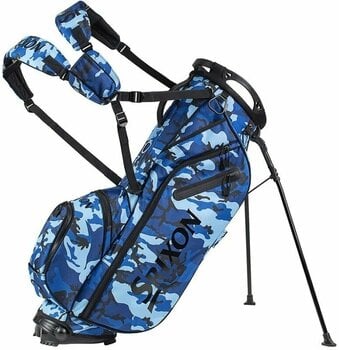 Golftaske Srixon Stand Bag Blue/Camo Golftaske - 1