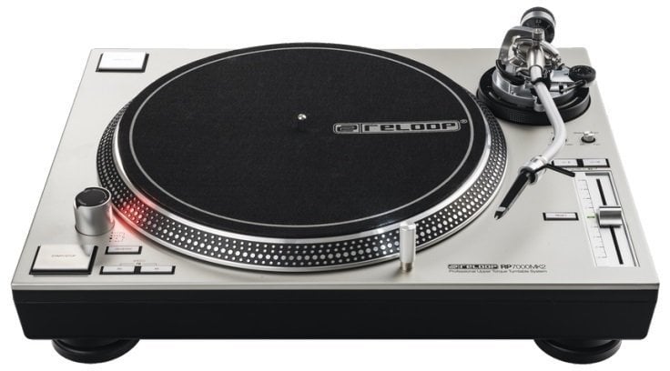 DJ Gramofón Reloop Rp-7000 Mk2 Strieborná DJ Gramofón