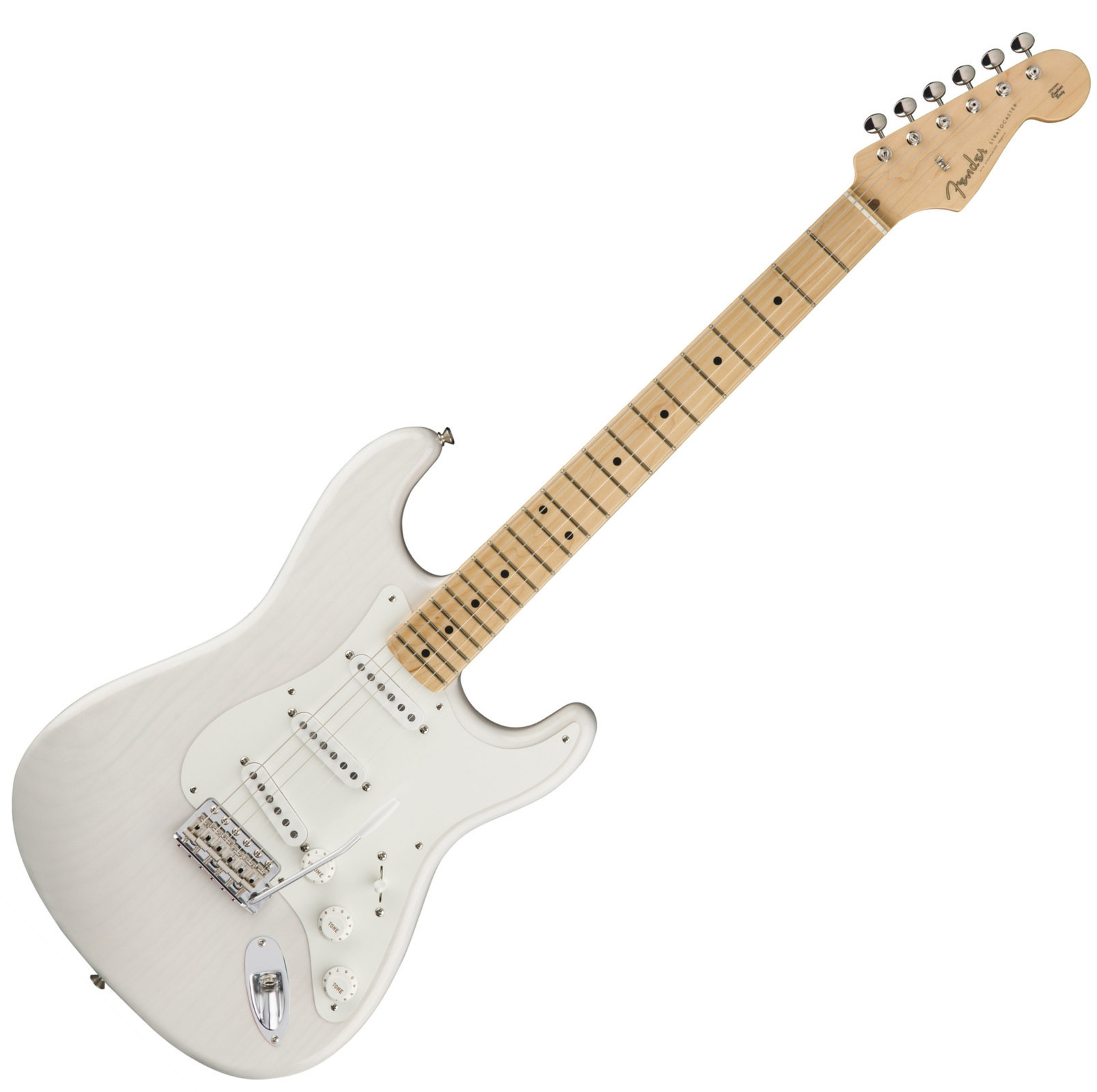 Elektrisk guitar Fender American Original ‘50s Stratocaster MN White Blonde