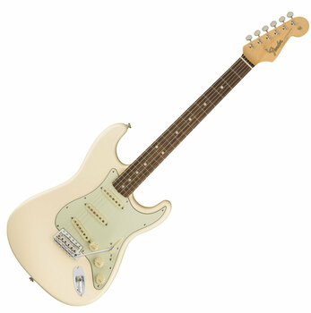 Guitare électrique Fender American Original ‘60s Stratocaster RW Olympic White - 1