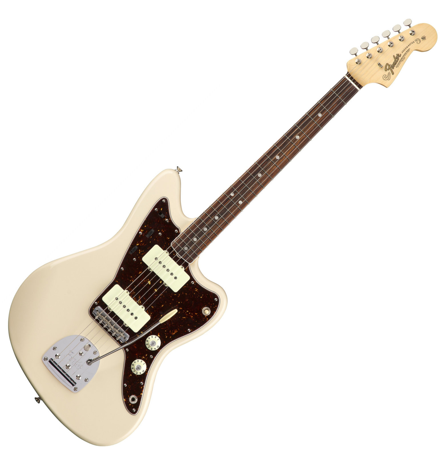 Elektrische gitaar Fender American Original ‘60s Jazzmaster RW Olympic White