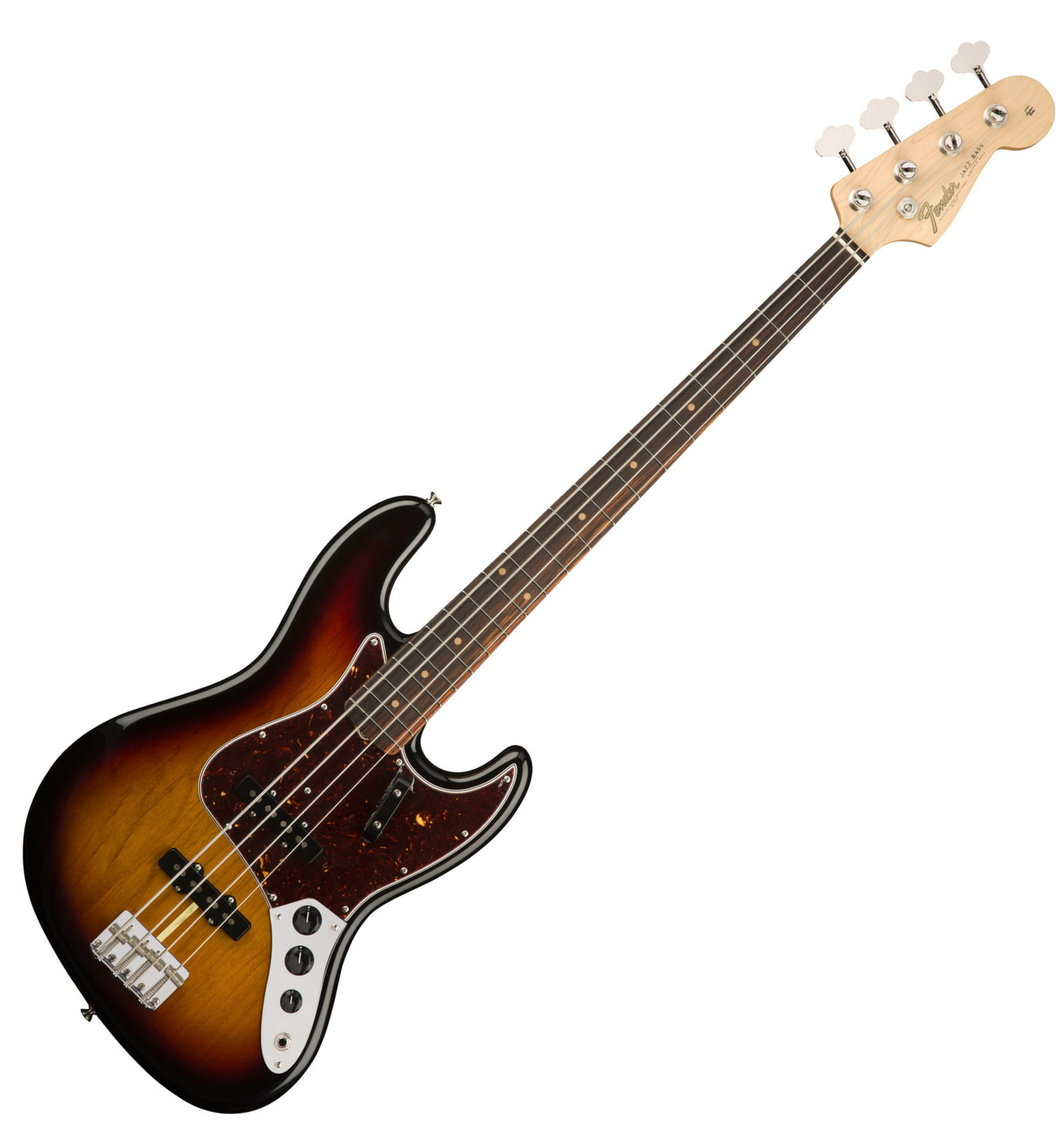 Basse électrique Fender American Original ‘60s Jazz Bass RW 3-Tone Sunburst