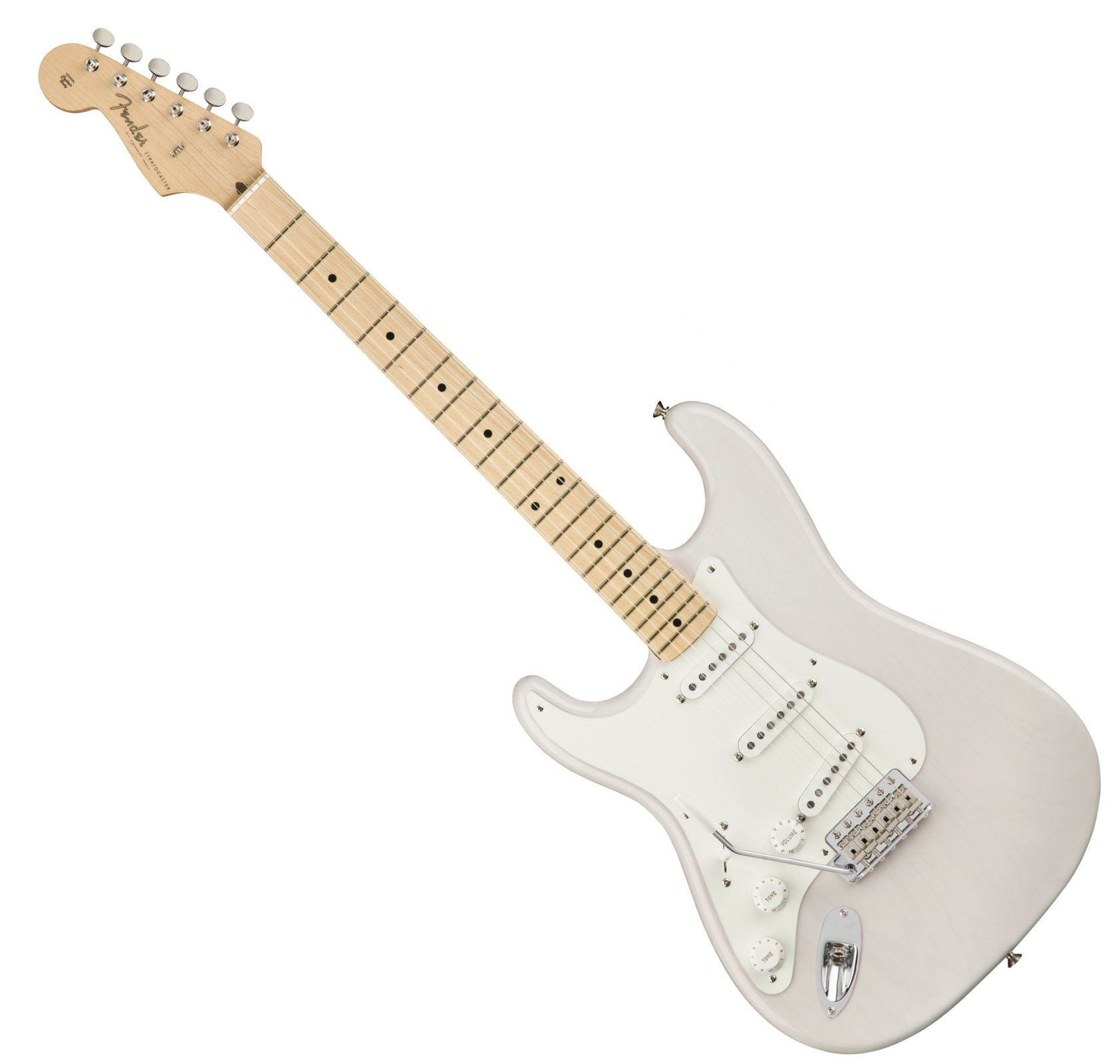 Elektrische gitaar Fender American Original ‘50s Stratocaster MN LH White Blonde