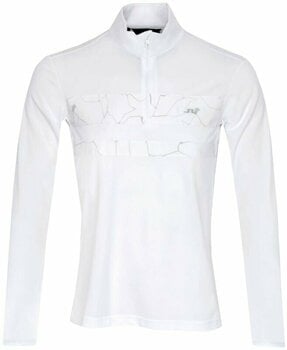 Hættetrøje/Sweater J.Lindeberg Bran Print hvid XL - 1