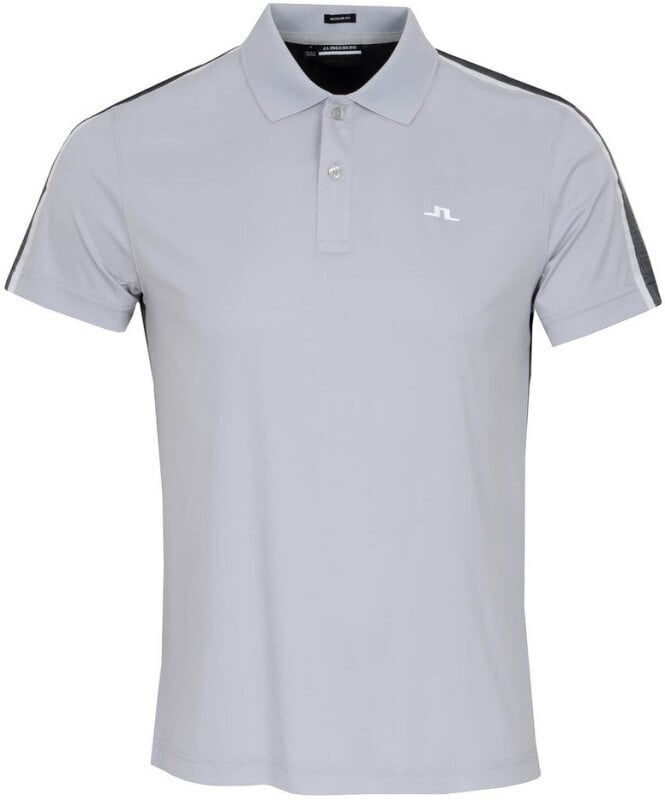 Polo Shirt J.Lindeberg Flinn Regular Fit Stone Grey Melange L Polo Shirt