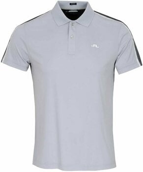 Polo Shirt J.Lindeberg Flinn Regular Fit Stone Grey Melange L Polo Shirt - 1