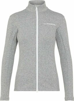Hoodie/Sweater J.Lindeberg Flora Stone Grey Melange M - 1
