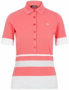 Chemise polo J.Lindeberg June Tropical Coral M - 1