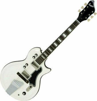 Elektrisk guitar Supro Dualtone Americana Guitar Ermine White - 1