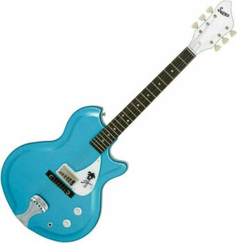 E-Gitarre Supro Sahara Americana Guitar Wedgewood Blue - 1