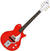 Guitare électrique Supro Belmont Vibrato Americana Guitar Poppy Red
