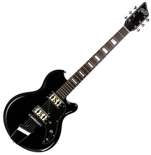 Elektrische gitaar Supro Westbury Guitar Jet Black