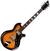 Guitare électrique Supro Westbury Guitar Flame Maple Tobacco Burst