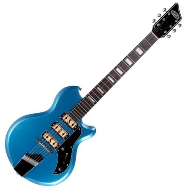 Guitare électrique Supro Hampton Guitar Ocean Blue Metallic