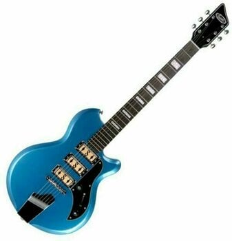 Guitare électrique Supro Hampton Guitar Ocean Blue Metallic - 1