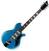 Guitare électrique Supro Hampton Guitar Ocean Blue Metallic